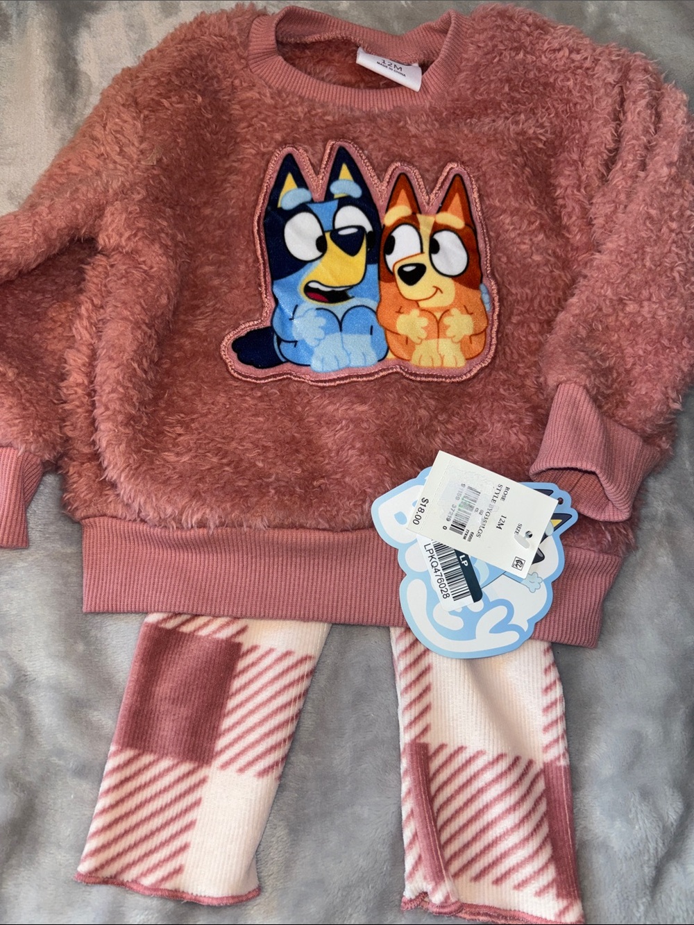 Bluey pink set